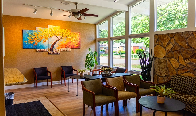 Mt. Prospect Office Waiting Room